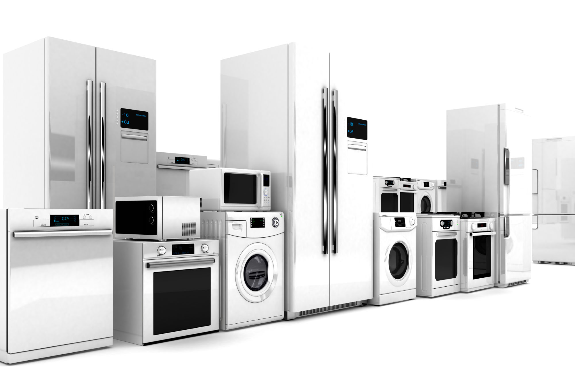 Automated production of household appliances – white goods